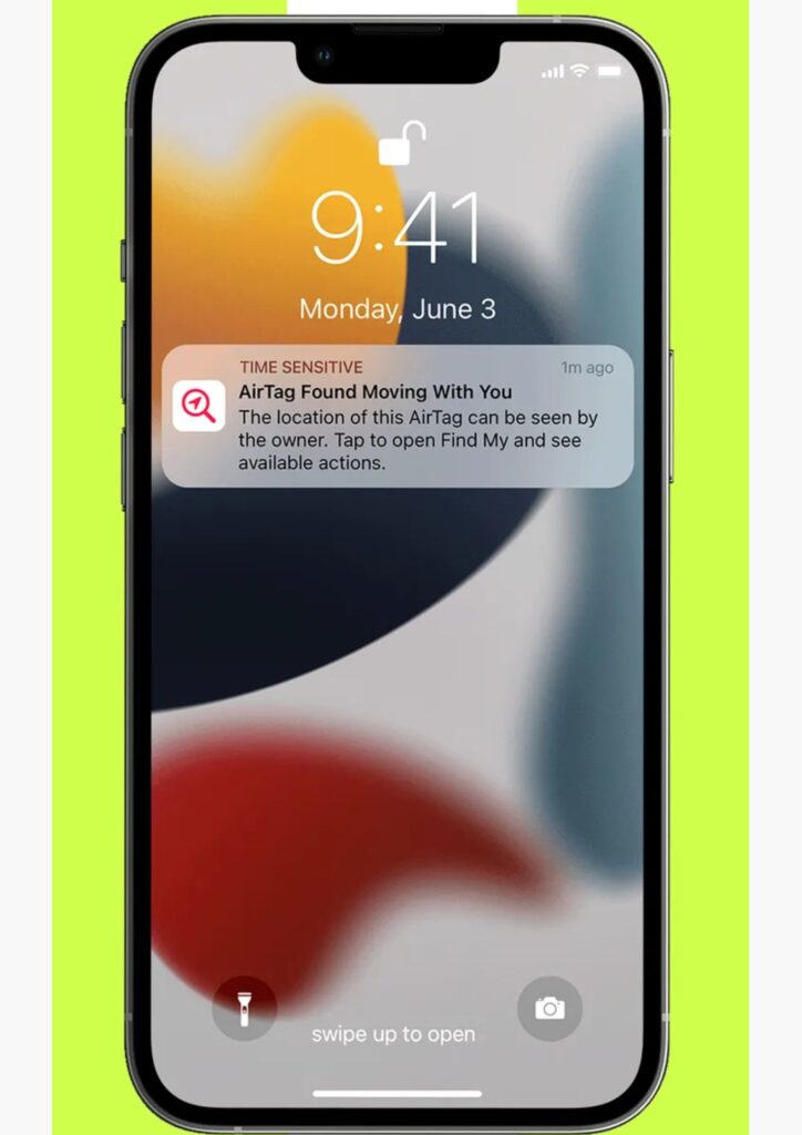 An alert may receive on your iPhone