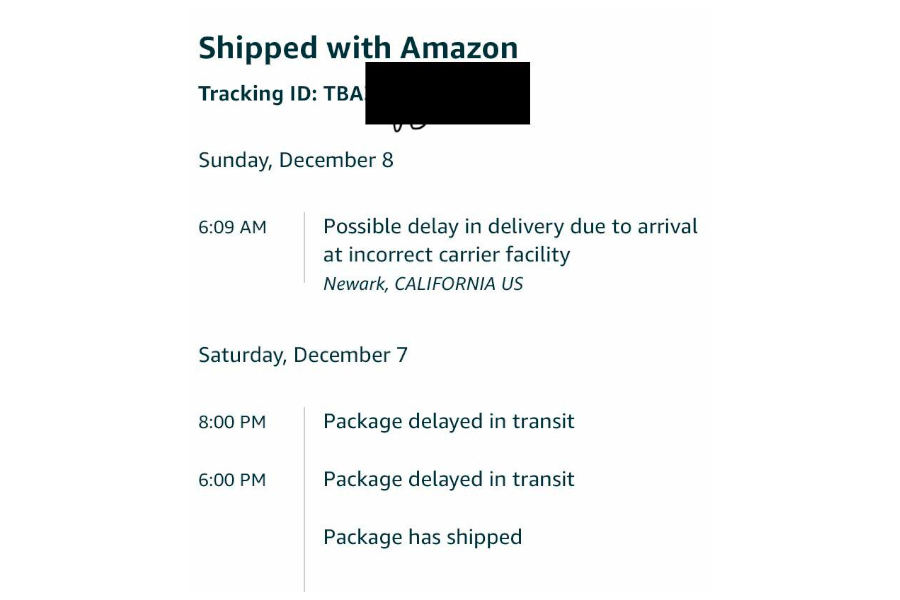 Amazon Logistics TBA Delivery Tracking Thecouriertracker